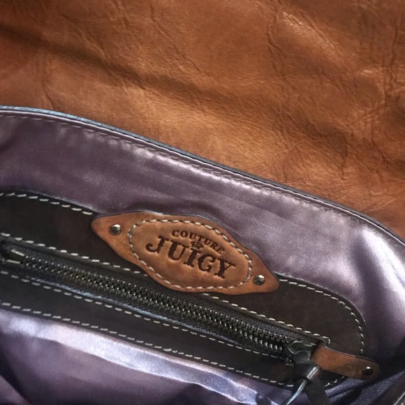 Juicy Couture vintage quilted cowhide leather bag - Picture 14 of 15